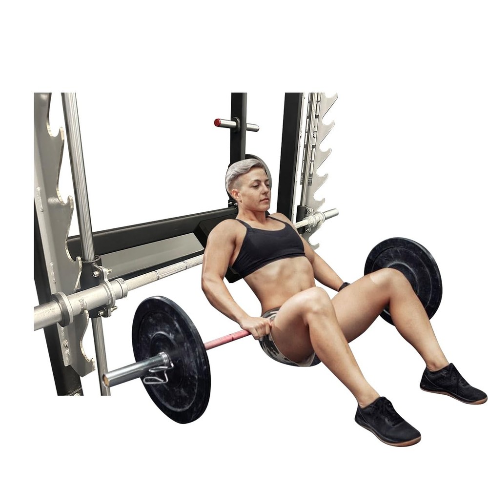 Turns Any Squat Rack into Hip Thrust Machine by – Hip Thrust Bench Back Pad F...