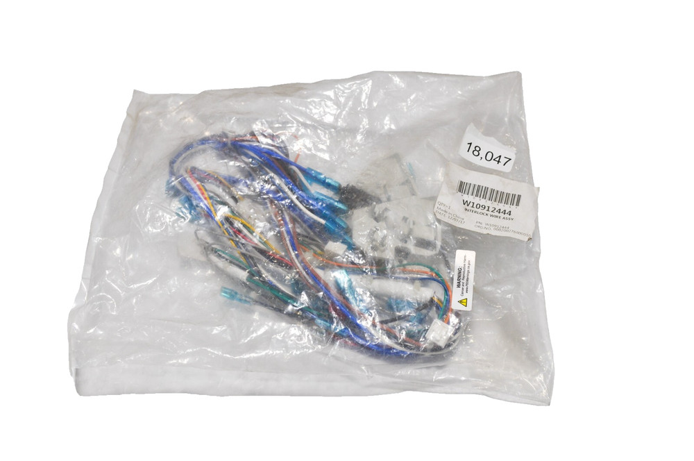 Whirlpool W10912444 Microwave Interlock Wire Harness