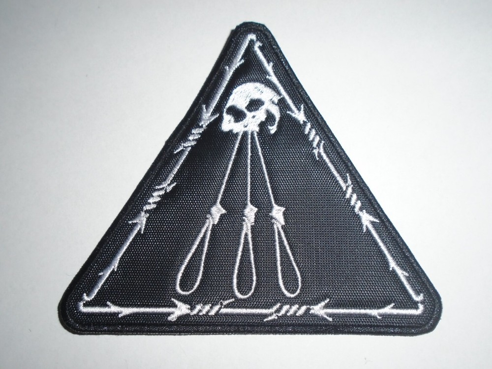 REVENGE BLACK/DEATH METAL EMBROIDERED PATCH