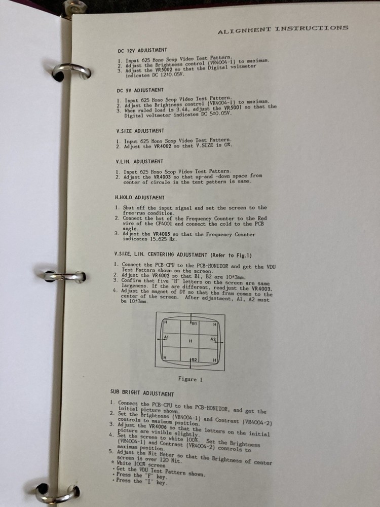 Amstrad Service Manual Model Pcw9512 Personal Computer with Word Processor