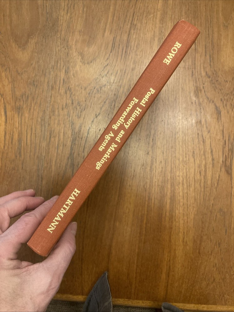 Postal History of The Forwarding Agents - Rowe 1996 - Stamp Collecting 1800s