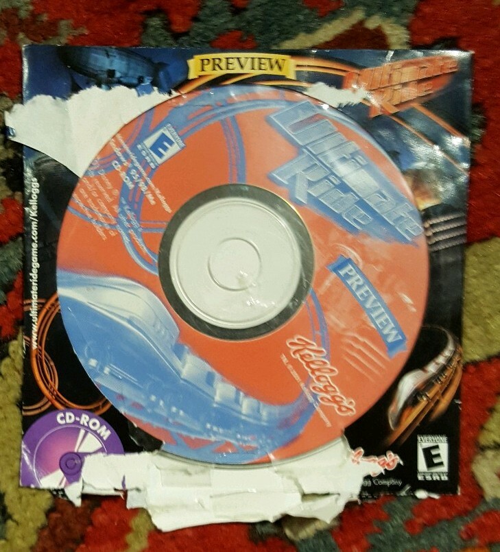 Ultimate Ride - Kellogg's Preview Edition - Promo (PC, 2001)