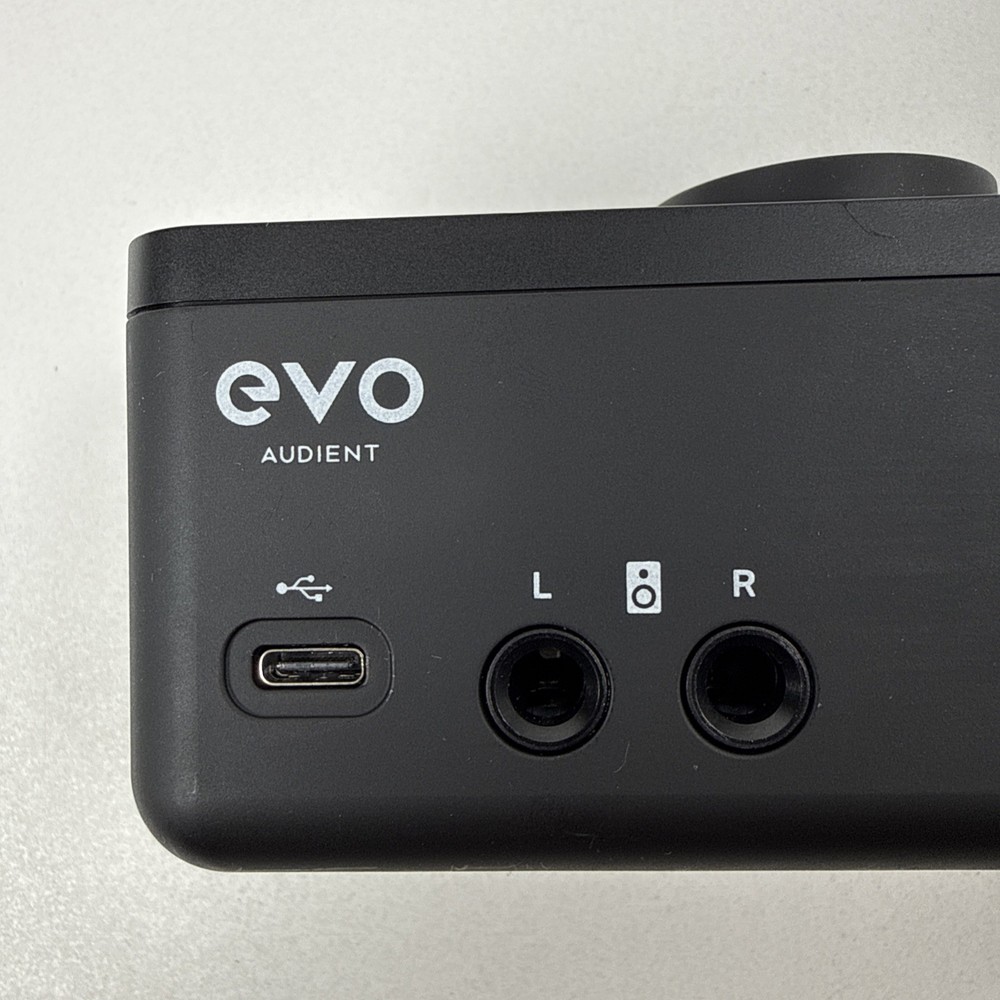 Audient EVO 4 USB Audio Interface Working No Cable Interface Only