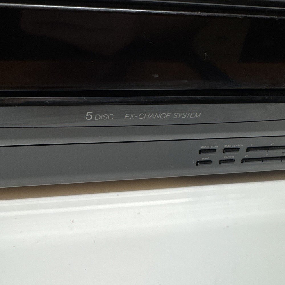 Sony CDP-C245 5-Disc Compact Disc Player | Fully Serviced & Tested - No Remote
