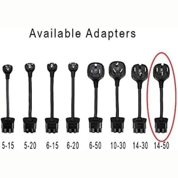 Tesla NEMA 14-50 Gen II Mobile Connector Smart Adapter