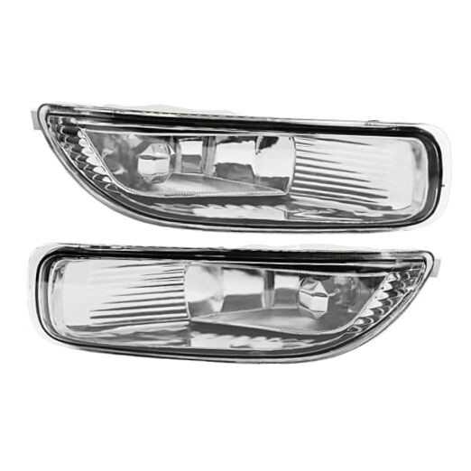 Front Bumper Fog Lights Pair Compatible with Corolla 2003 2004 Left & Right