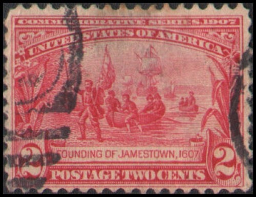 US #329 Used