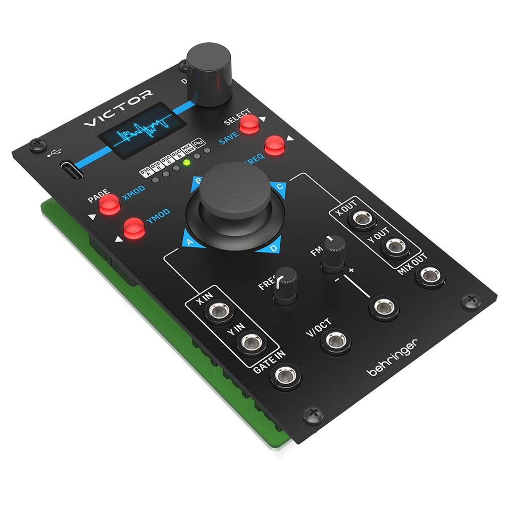 Behringer VICTOR Quad Vector Morphing Oscillator Module for Eurorack