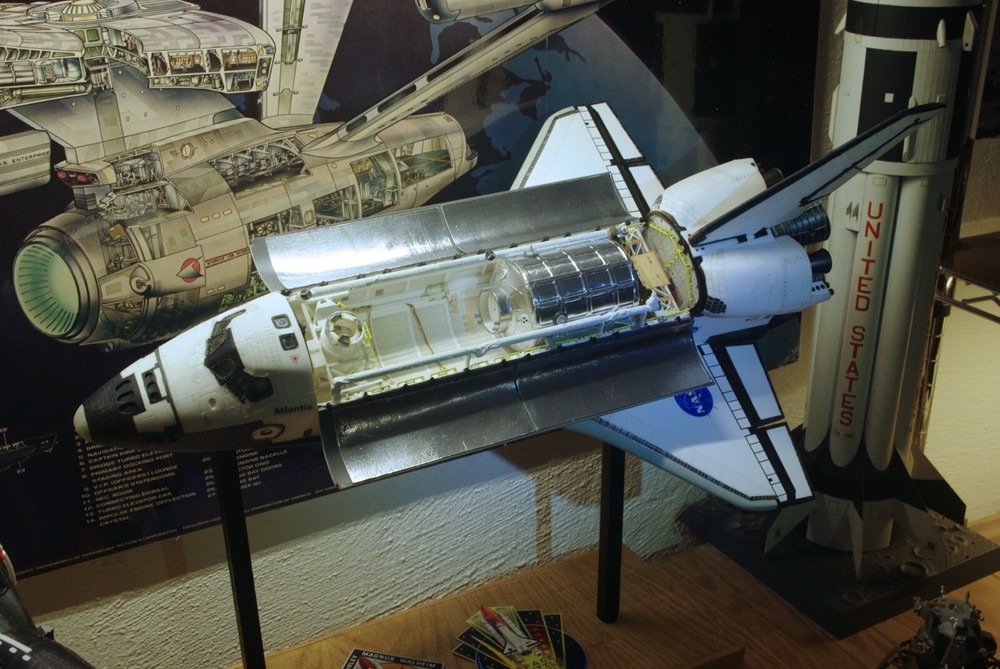 Shuttle Payload Bay Surface Detail Application Sets - 3 scales. two paper types