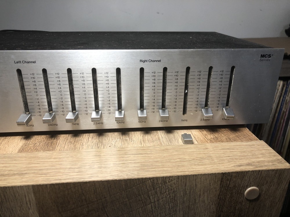 Vintage MCS - Modular Component Systems Stereo Frequency Equalizer No.3030