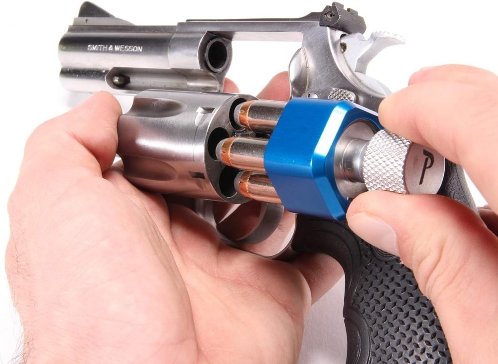 Compact 5 Shot Revolver Speedloader for J Frame, .38 Special