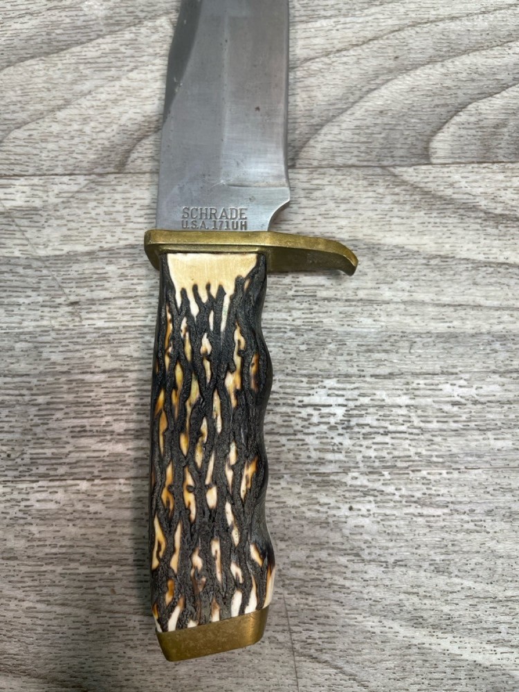 UNCLE HENRY Schrade 171UH Fixed Blade Knife (A1D028809)