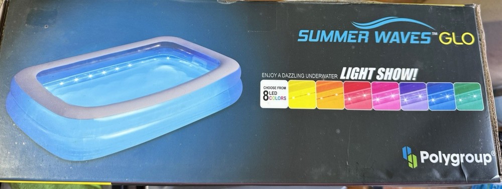 Polygroup Summer Waves GLO Party Pool