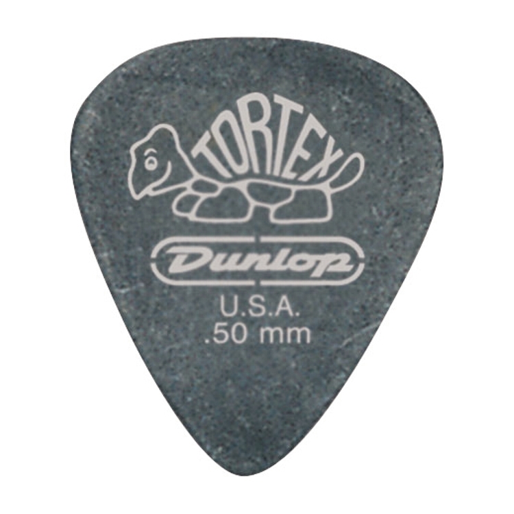 Dunlop Tortex Pitch Black Std Picks 1.00 mm - 12 pack