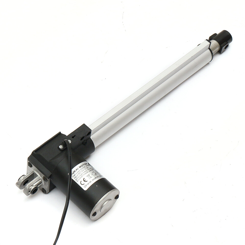 Stroke Actuator 500mm Stroke Length 6000N Pulling Force with Front Switches