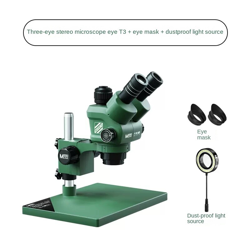 Trinocular Microscope Industrial Grade Electronic Component Measuring Eyepiece