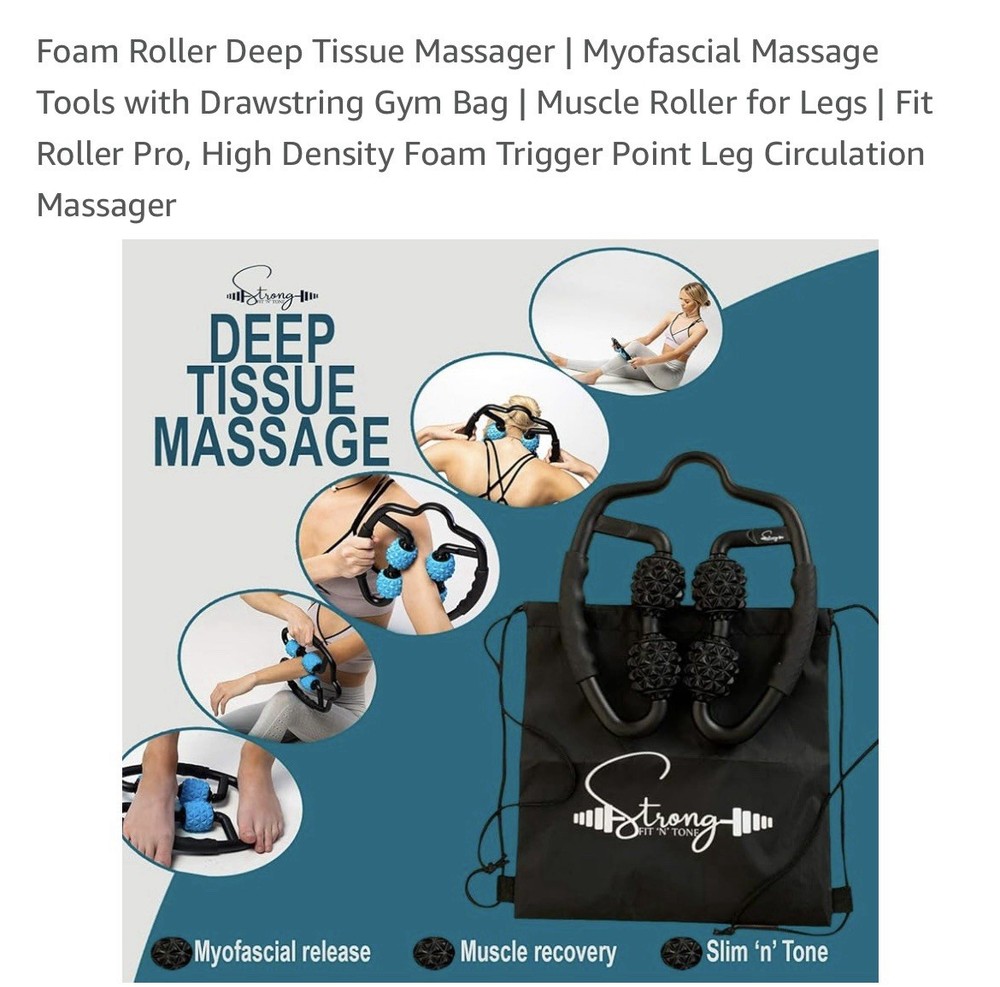 Foam Roller Deep Tissue Massager