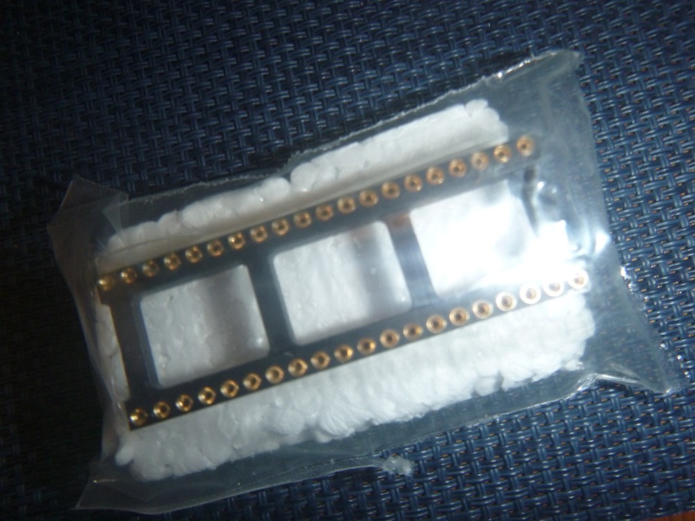 40 Pin Gold Wire Wrap Socket