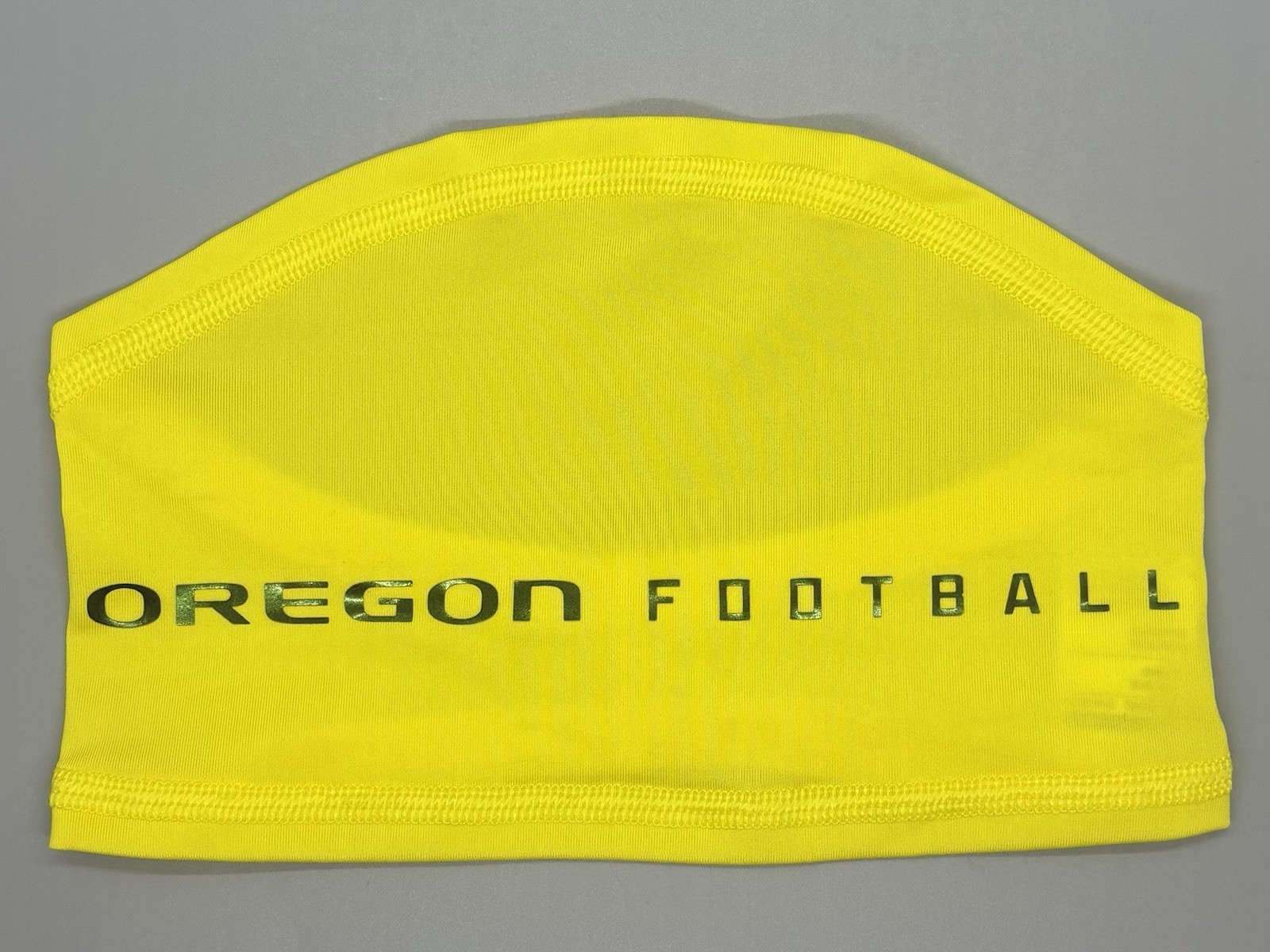 Nike Team Issued OREGON FOOTBALL Skull Wrap Cap Ducks PLAYER EXCLUSIVE One Size