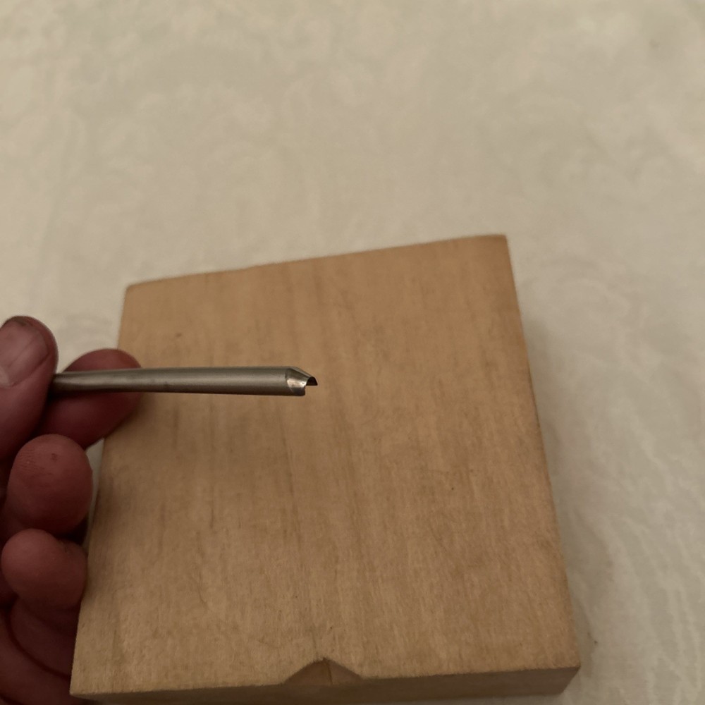 Hirsch # 10 / 4mm Intermediate Size Carving Gouge Sharp Excellent Condition