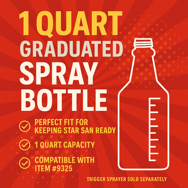 LD Carlson 1 Quart Graduated Spray Bottle