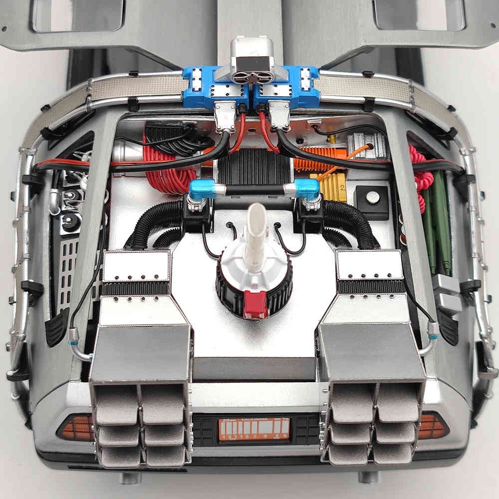 Hot Wheels 1/18 Elite Back To The Future Time Machine Ultimate Edition BCJ97 New