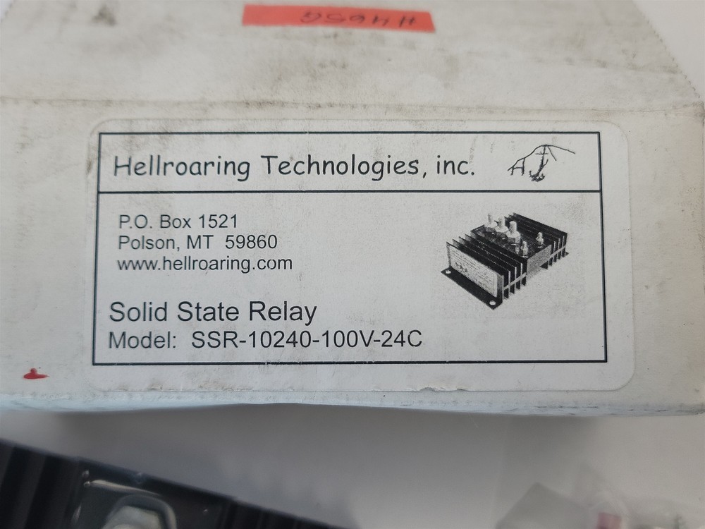 Hellroaring Technologies SSR-10240-100V-24C Solid State Relay - New OS