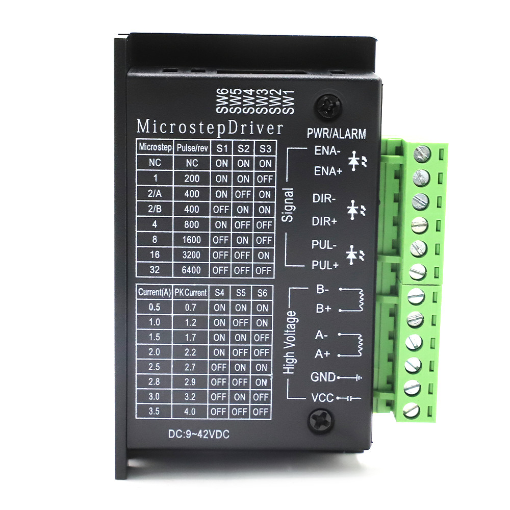 TB6600 Stepper Driver 4A Micro-Step CNC 9~40V DC Controller for NEMA23 17 Motor