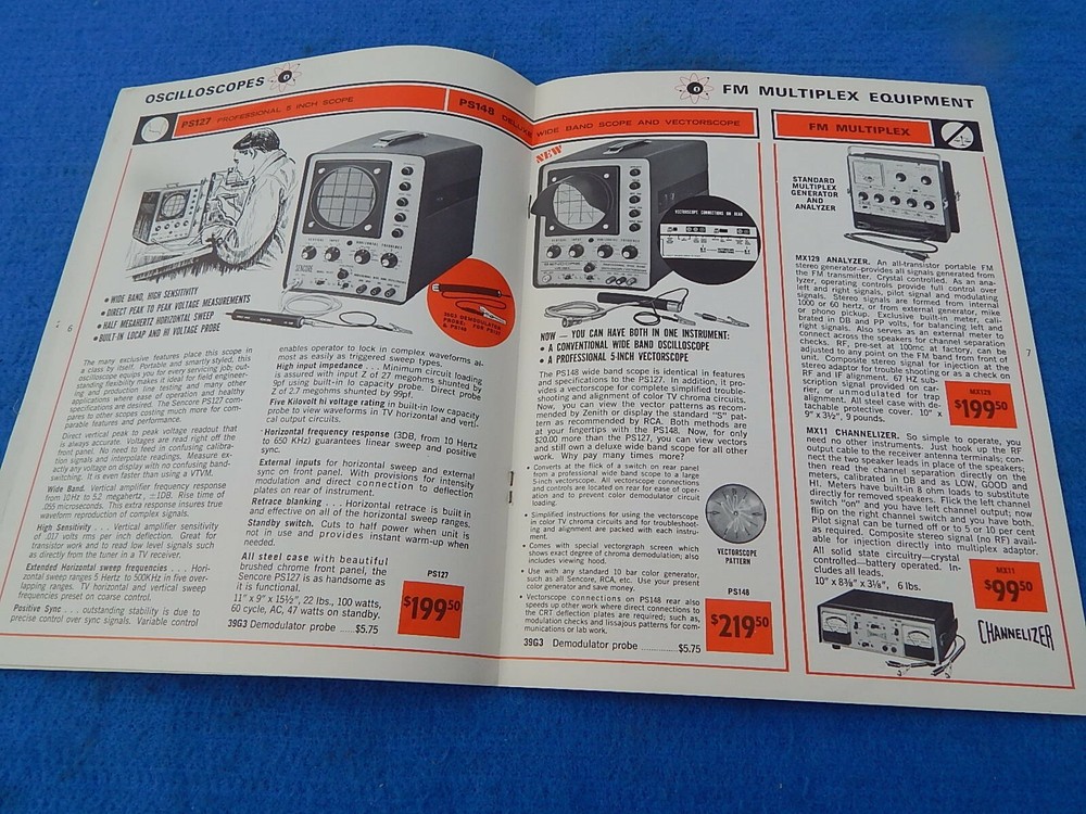 1970 ? Sencore Equipment Catalog Form No. 395