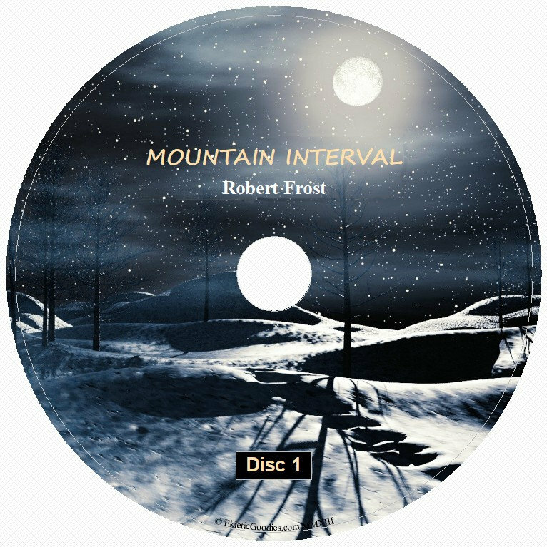 MOUNTAIN INTERVAL by Robert Frost 2 Audio CD