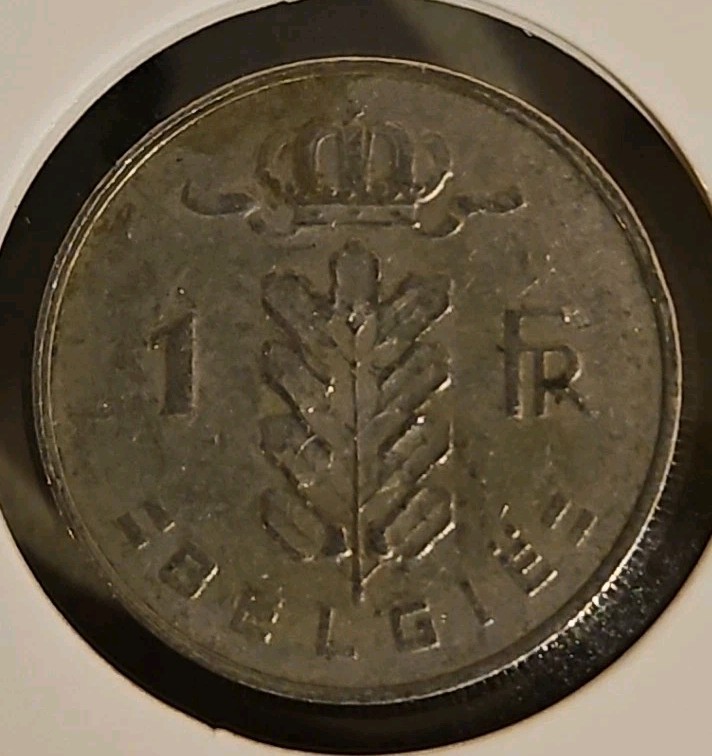 1958 Belgium 1 Franc