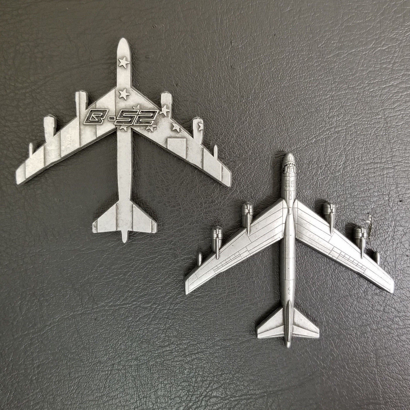 B-52 "The Buff" Stratofortress Bomber Military Aircraft Shaped Challenge Coin