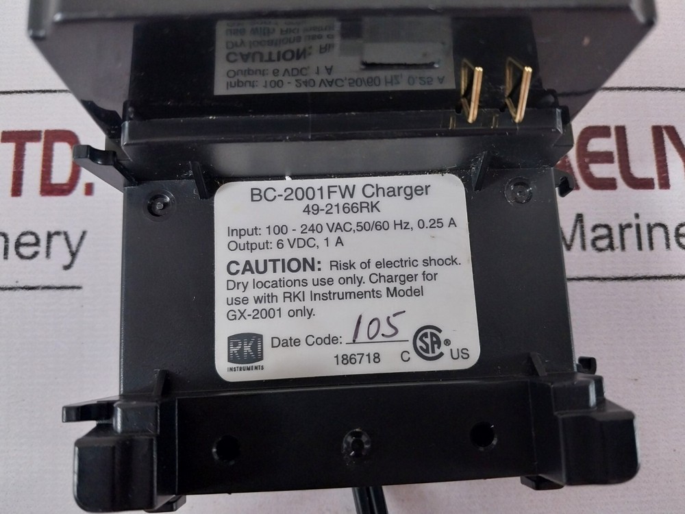Rki instruments bc-2001fw charger