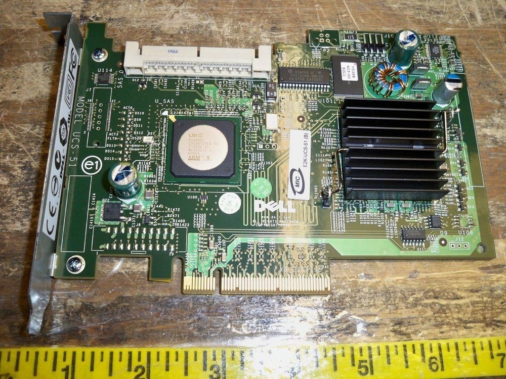 Dell UN939 UCS-51 PCIe Single Channel Raid Controller