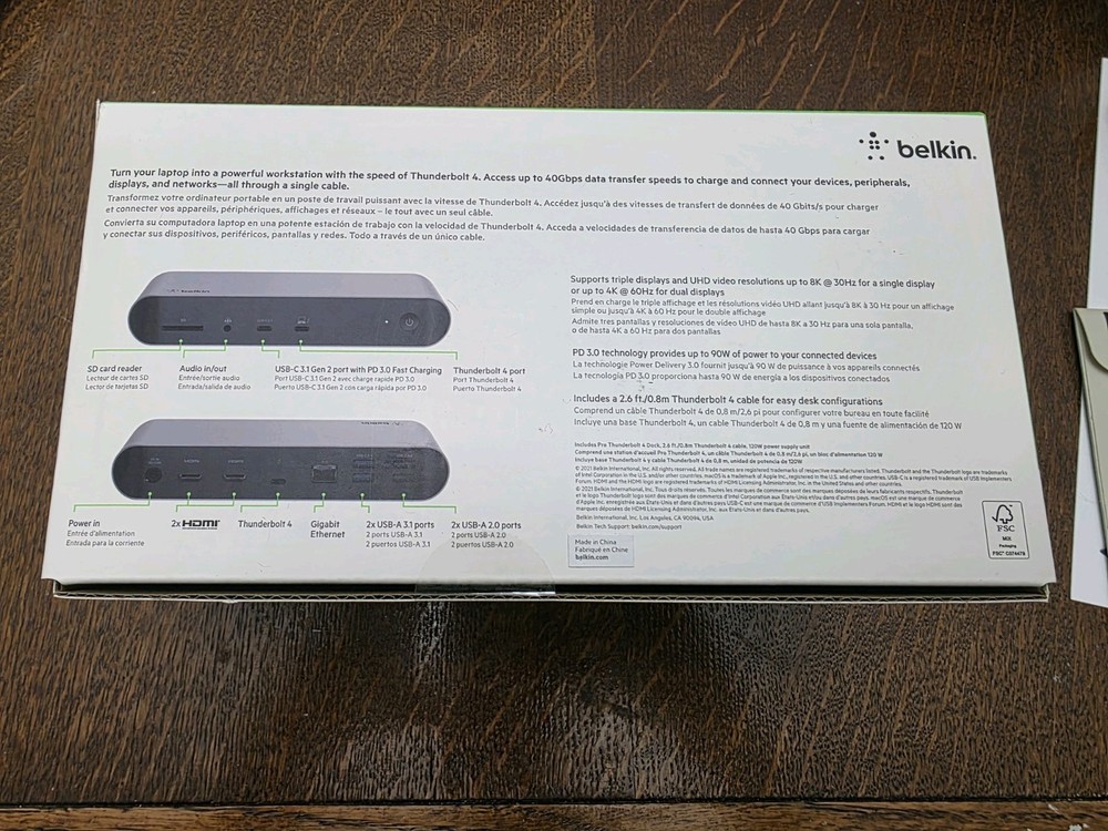 Belkin Pro Thunderbolt 4 Dock
