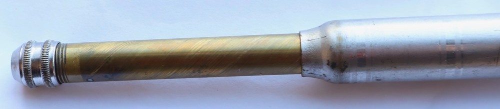 Johnson & Tainters Automatic Boring Tool - Push Drill + 4 Bits / Pat.1888 / MTT