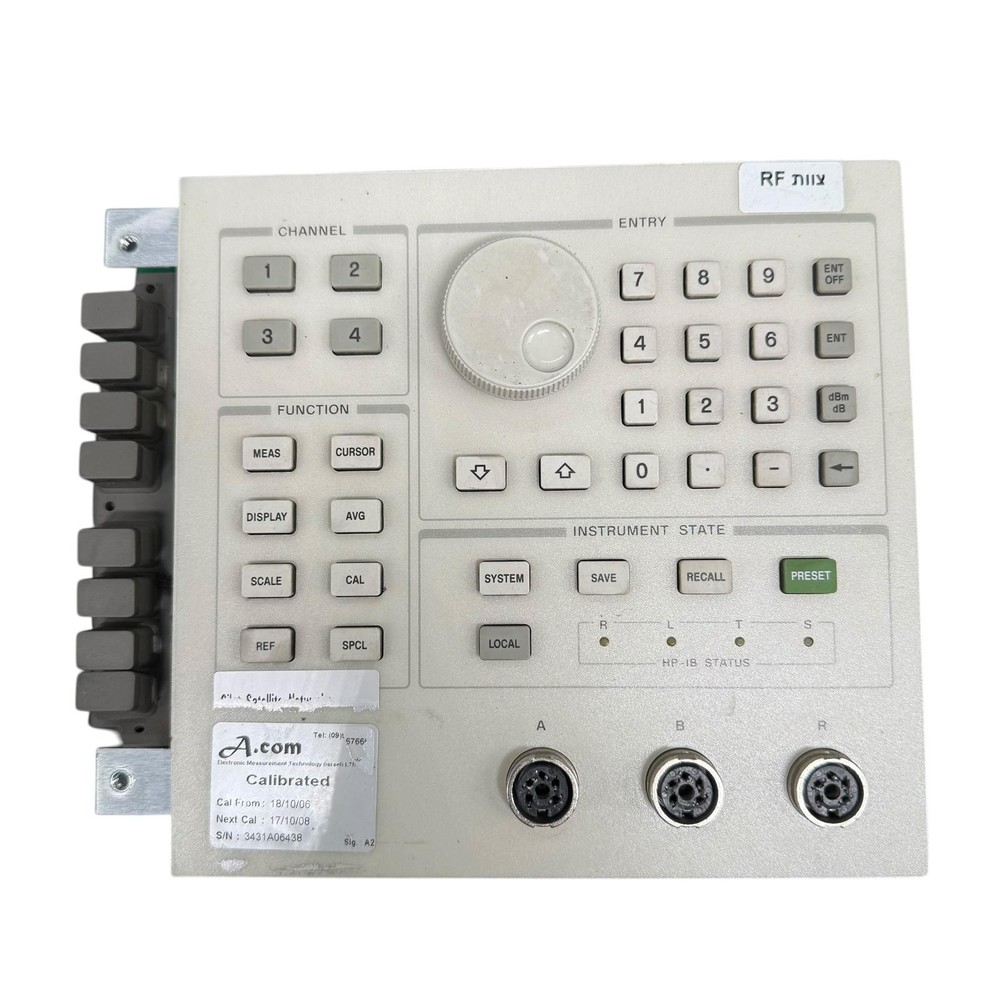 HP 8757D Network Analyzer Key Board 100% Tested