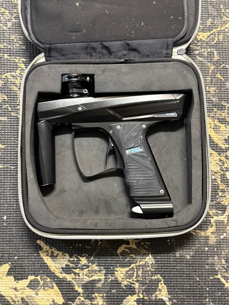 Macdev Clone GT Black Paintball Gun Marker with Barrel kit