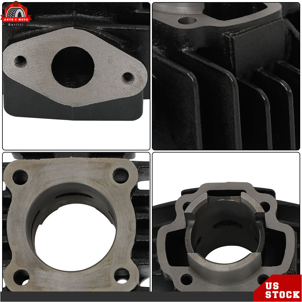 50cc Cylinder Piston Gasket Head Top End Kit Fit For Yamaha PW50 1981-2018