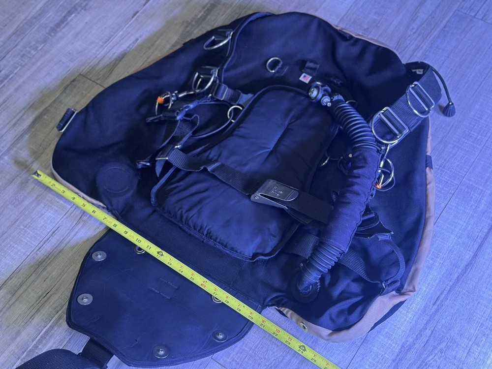 Dive Rite Nomad EXP Sidemount Rig Harness - Size MEDIUM
