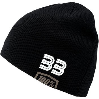 100% BB33 Brad Binder #33 Black Beanie Hat