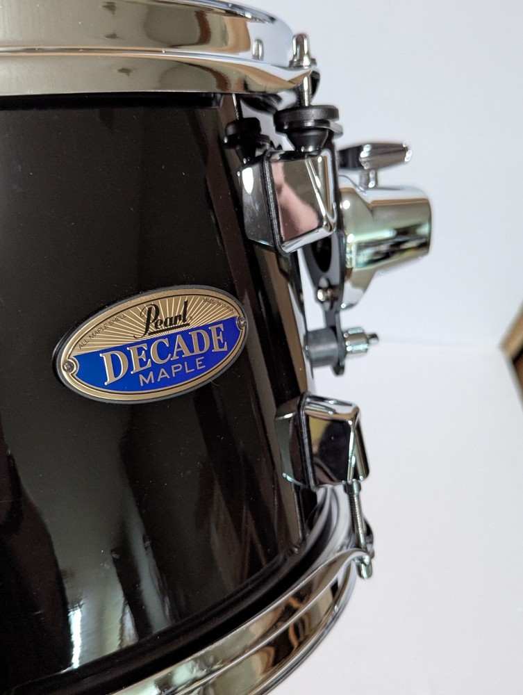Pearl Decade Maple Tom 12 x 8 Black Ice