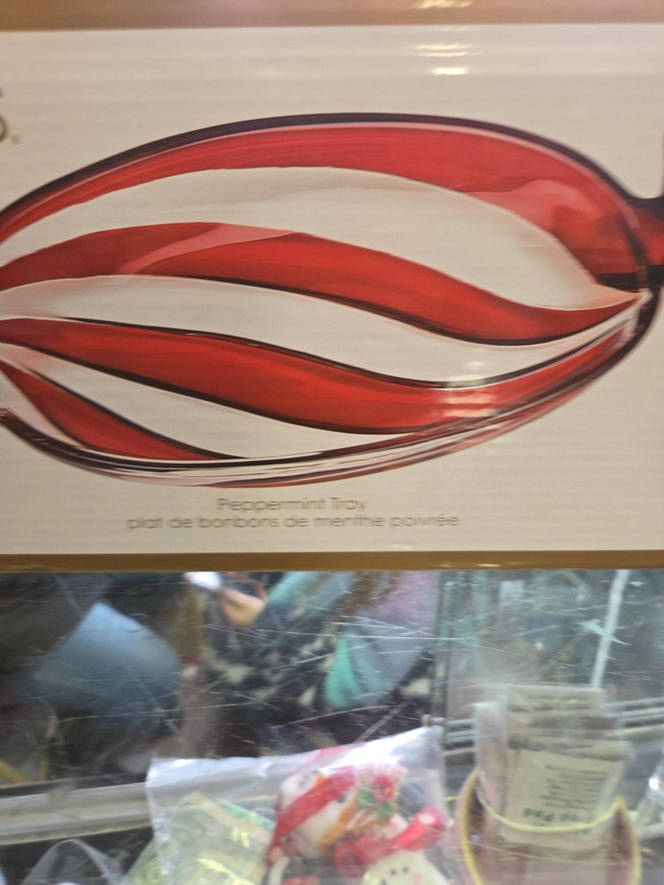 Godinger Gatherings Peppermint Tray