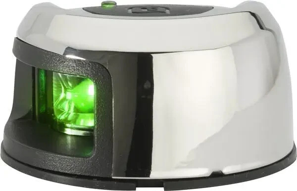 Attwood LIGHTARMOR 1NM LED Stainless Steel Bow Navigation BOTH Lights - NV1011SS