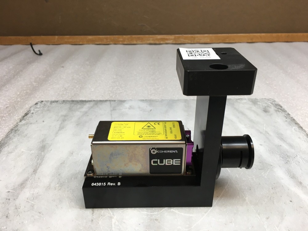 Coherent CUBE 403-50C Laser Diode System 1174298 w/ Power Supply Controller