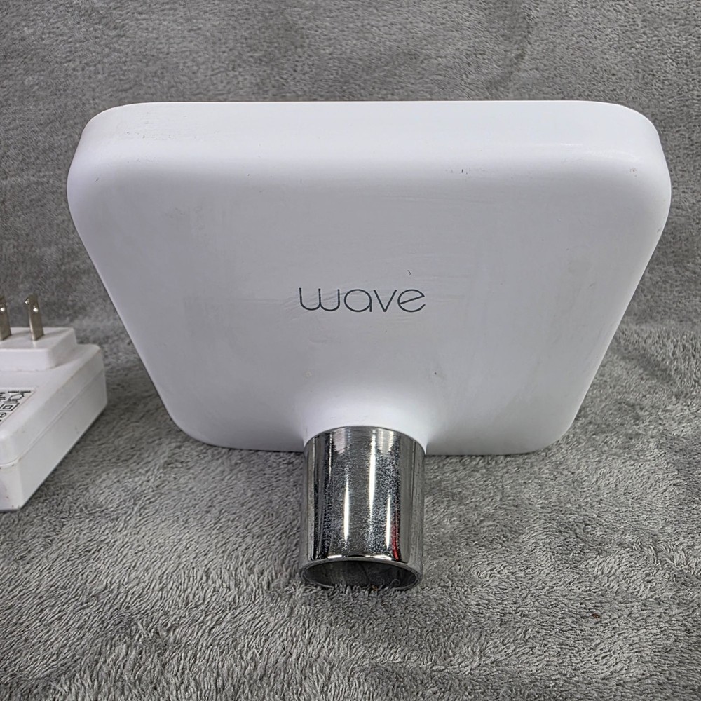 Wave White Noise Machine Adjustable Timer Multiple Sound Options & Power Adapter