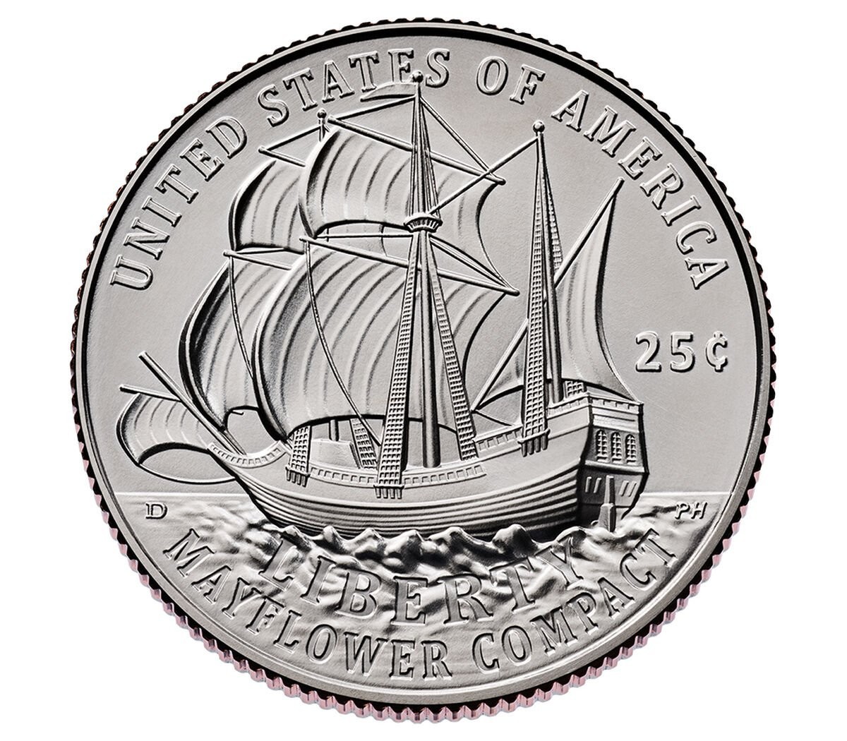 🔵🔴 USMINT 2026 P & D MAYFLOWER COMPACT QUARTER 2-ROLL SET - SHIPS NOW!! 🔵🔴