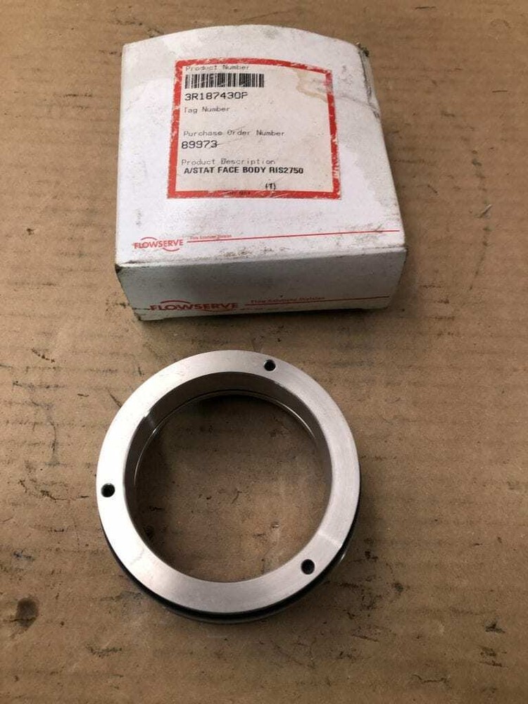Flowserve 3R187430P Stator Face Assembly RIS2750 -NIB