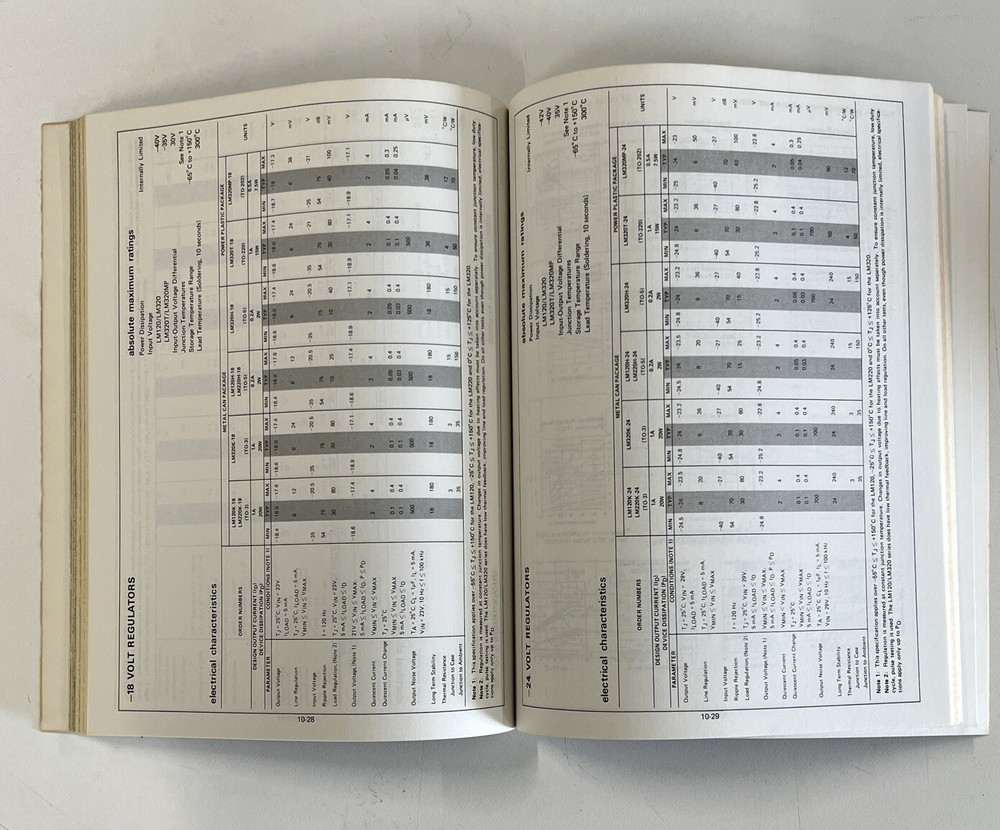 National Semiconductor Voltage Regulator Handbook from 1977