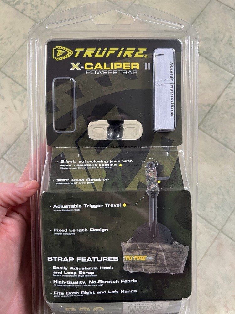 Trufire X-Caliper ll PowerStrap Archery Compound Bow Release